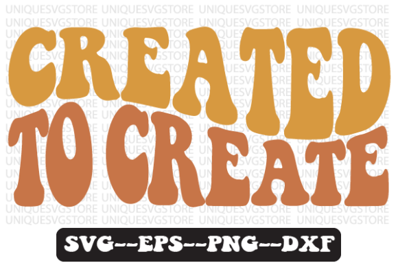 Created to Create Retro SVG PNG Graphics for Crafts
