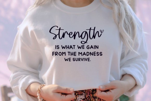 Strength Is What We Gain from the Madnes: Graphics for Crafts