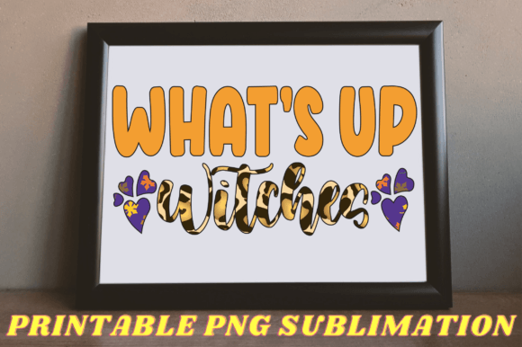 What’s Up Witches PNG Graphics for Crafts
