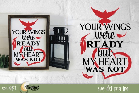 Your Wings Were Ready: Graphics for Crafts & Meaningful Content
